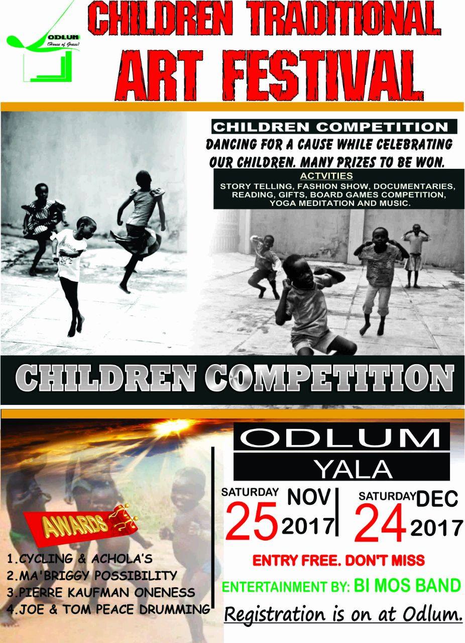 Odlum flyer for Children Traditional Art Festival, 2017